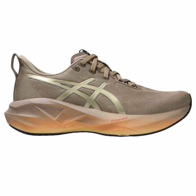 Tênis Asics Novablast 5 Luxe Platinum - Feminino - Foto 1