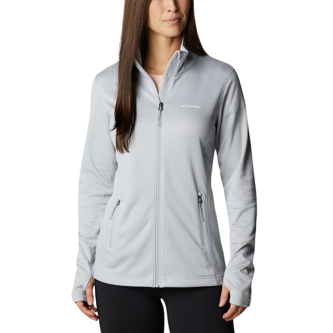 Jaqueta Columbia Park View Grid Fleece - Feminina - Foto 1