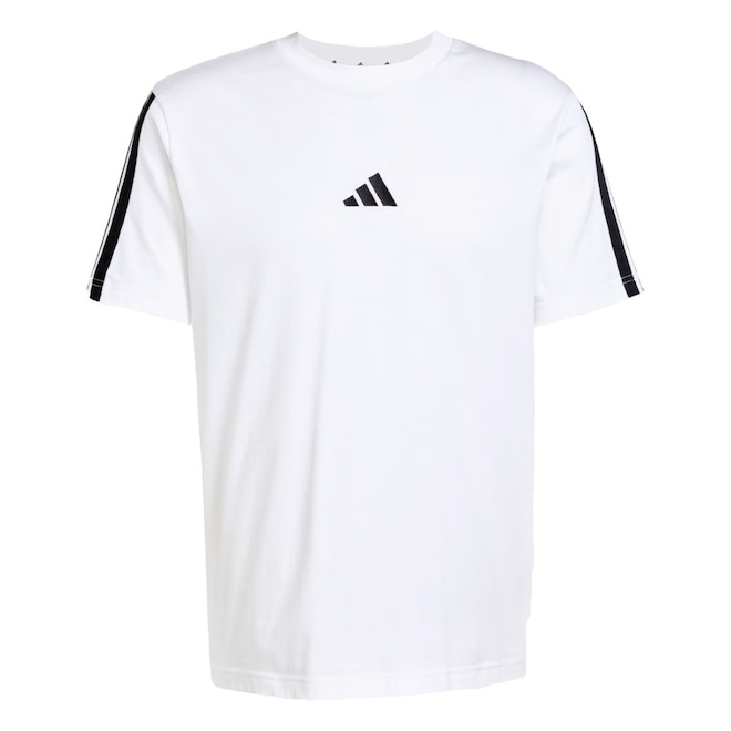 Camiseta adidas 3 Listras - Masculina - Foto 1