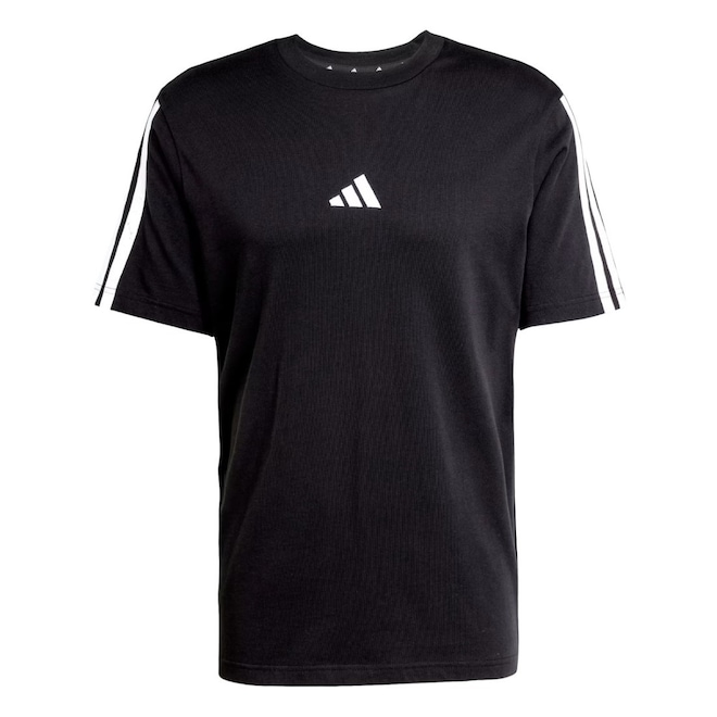 Camiseta adidas 3 Listras - Masculina - Foto 1