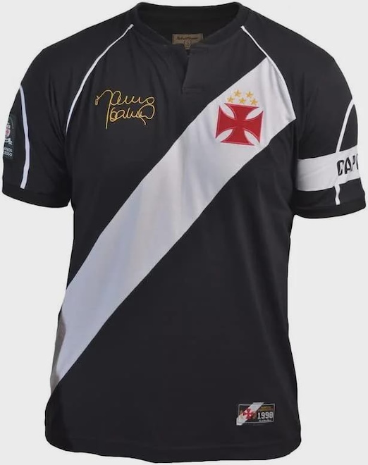 Camisa do Vasco da Gama 1998 RetrôMania - Masculina - Foto 1