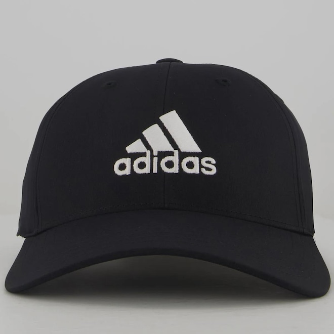 Boné Aba Curva adidas Sportswear Logo - Strapback - Adulto - Foto 1