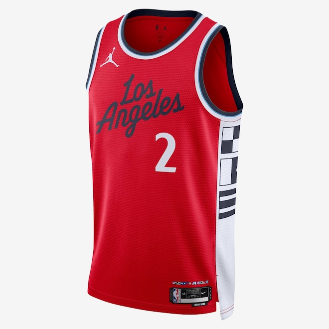Camiseta Regata Nike Jordan NBA Kawhi Leonard Los Angeles Clippers 2024/25 Statement Edition - Masculina - Foto 1