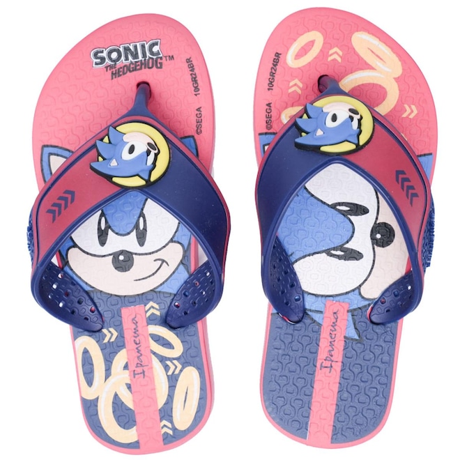 Chinelo Ipanema Sonic Icon - Infantil - Foto 1