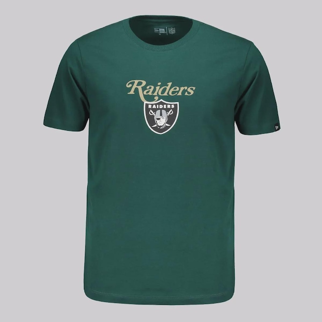Camiseta New Era NFL Las Vegas Raiders - Masculina - Foto 1