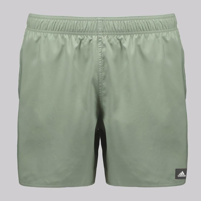 Shorts de Natação adidas Solid CLX - Masculino - Foto 1