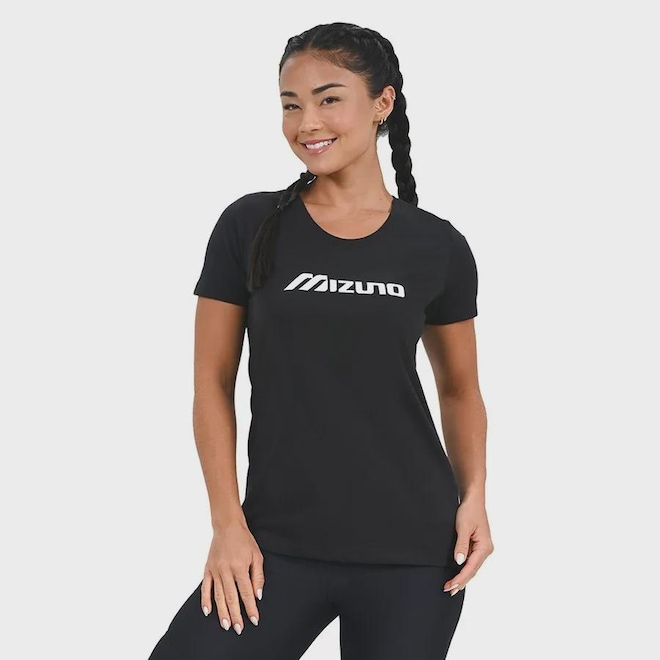 Camiseta Mizuno Basic Run - Feminina - Foto 1