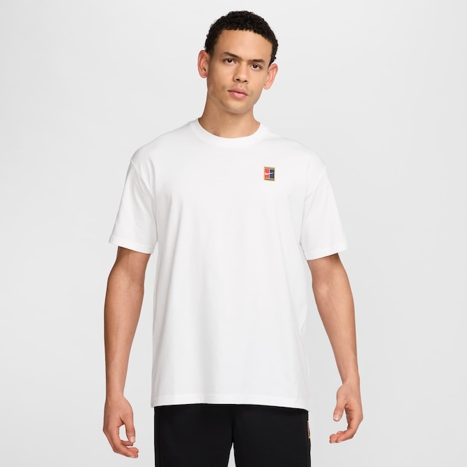 Camiseta NikeCourt M90 - Masculina - Foto 1