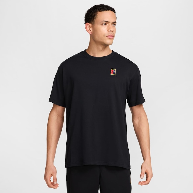 Camiseta NikeCourt M90 - Masculina - Foto 1