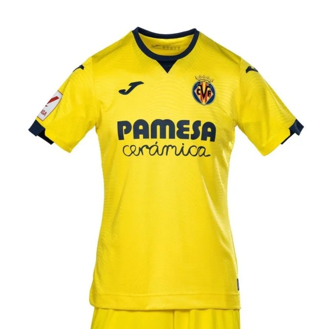 Camisa Villarreal I Joma 23/24 Jogador - Masculina - Foto 1