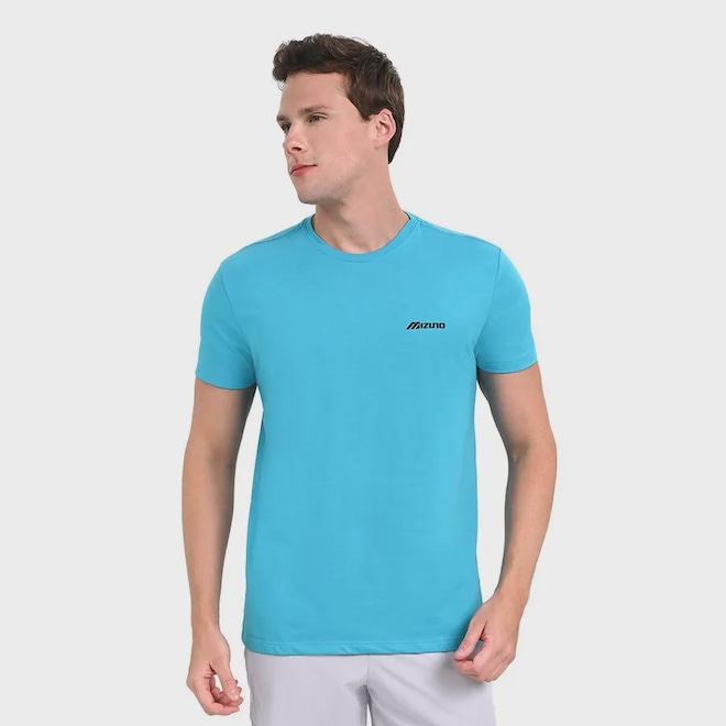 Camiseta Mizuno Basic Logo - Masculina - Foto 1