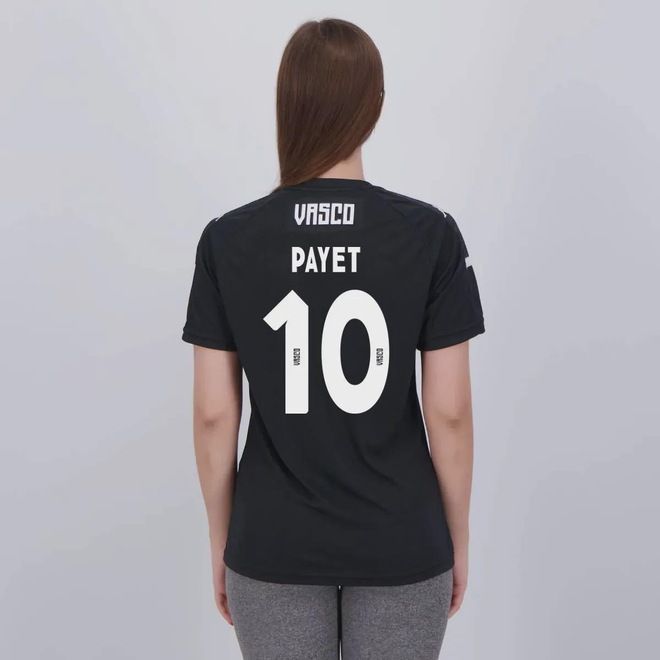 Camisa do Vasco Details Supporter 10 Payet Kappa - Feminina - Foto 1