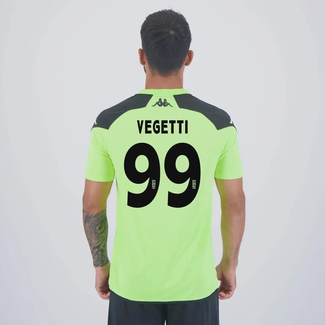 Camisa do Vasco Treino Atleta 2024 99 Vegetti Kappa - Masculina - Foto 1