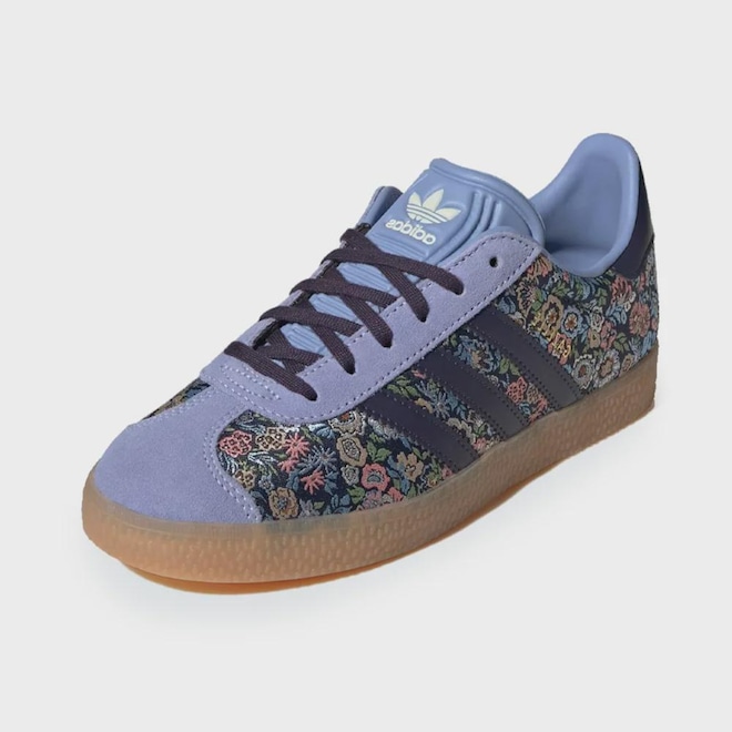 Tênis adidas Gazelle X Liberty London - Foto 1
