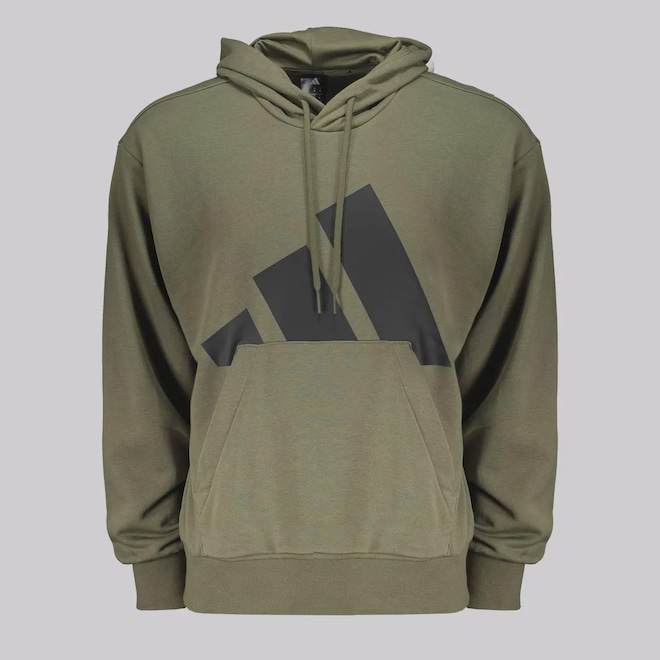 Blusão de Moletom adidas Ess Big Logo - Masculino - Foto 1