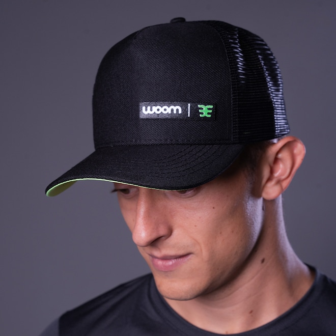 Boné Aba Curva Woom Casual - Snapback - Adulto - Foto 1