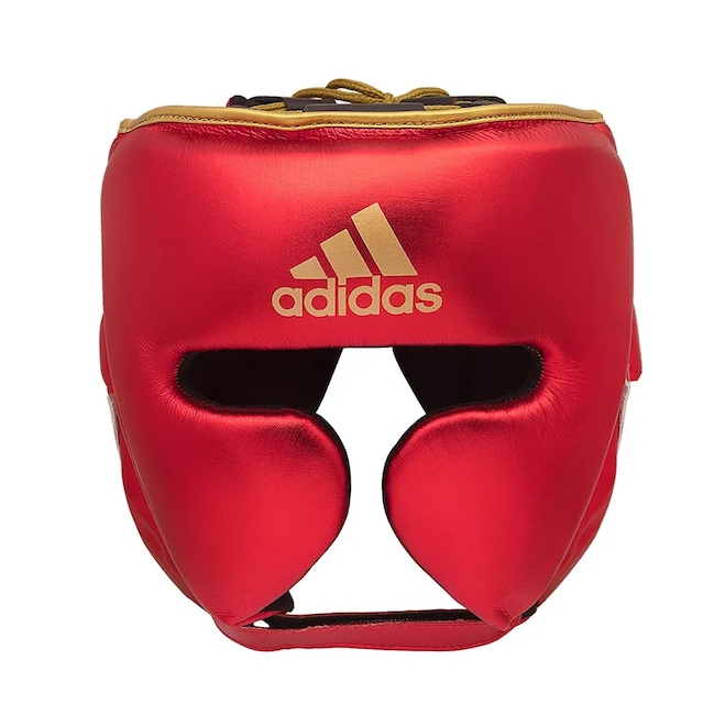 Protetor De Cabeça Profissional adidas Adi Star Pro Em Couro - Foto 1