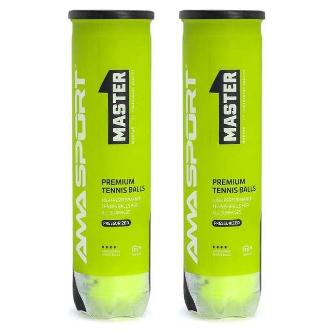 Bola de Tênis Ama Master Pack com 2 Tubos - Foto 1