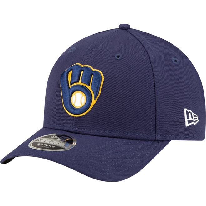 Boné New Era 9forty Mcrown MLB Player Milwaukee Brewers - Adulto - Foto 1