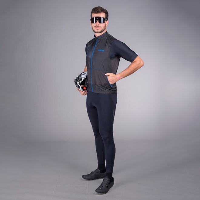 Colete Woom Corta Vento Supreme - Masculino - Foto 1