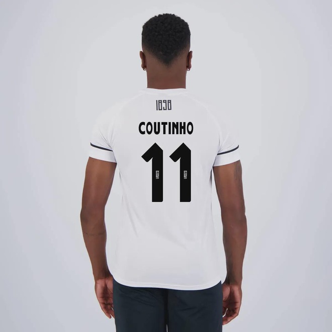 Camisa do Vasco Kappa Supporter New 11 Coutinho - Masculina - Foto 1
