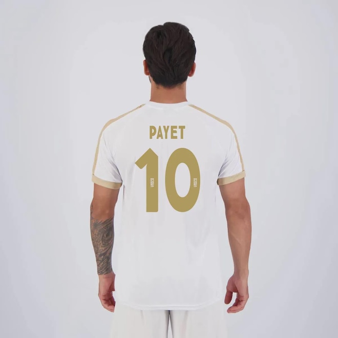Camisa do Vasco Kappa Supporter Gold 10 Payet - Masculina - Foto 1