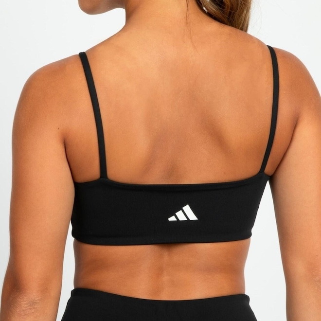 Top adidas Essentials Suporte Leve - Feminino - Foto 1
