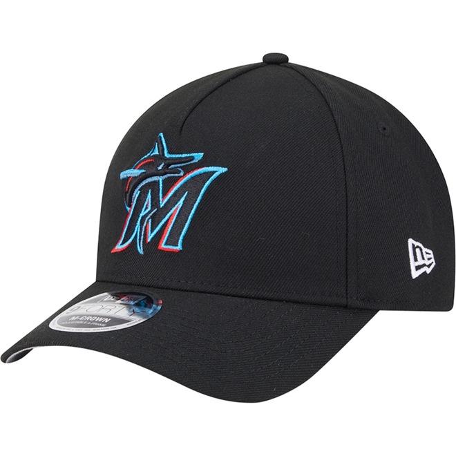 Boné New Era 9forty Mcrown Aframe MLB Miami Marlins - Adulto - Foto 1