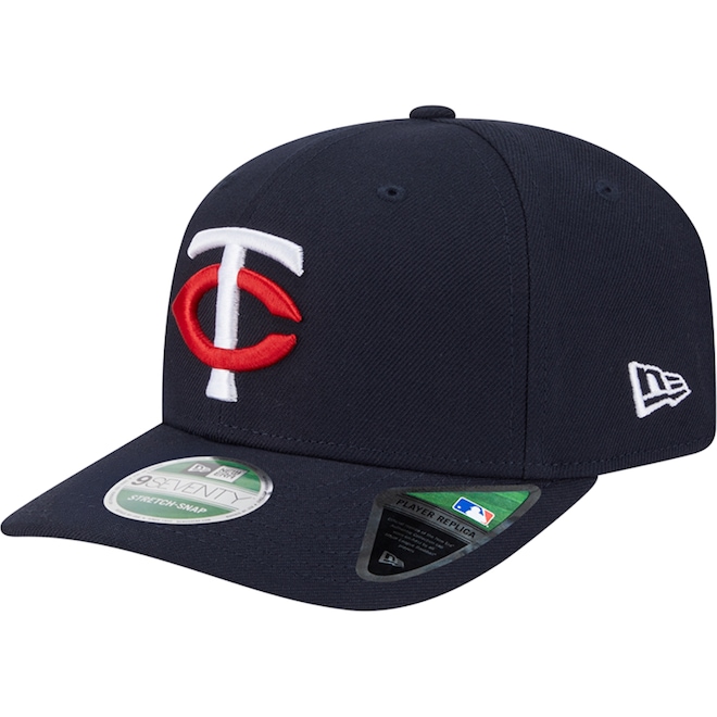 Boné New Era 9seventy Stretch Snap MLB Player Replica Minnesota Twins - Adulto - Foto 1