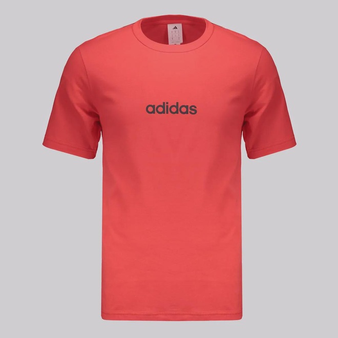 Camiseta adidas Logo Linear - Masculina - Foto 1