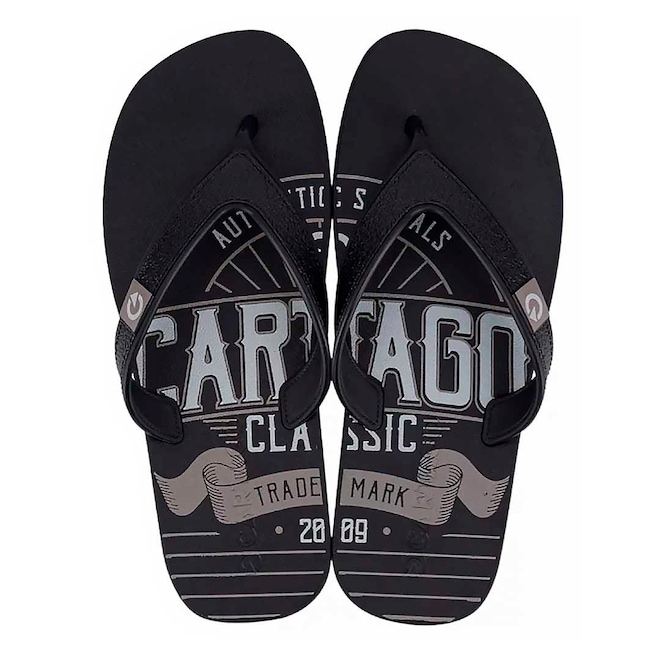 Chinelo Cartago Dakar Classico - Masculino - Foto 1