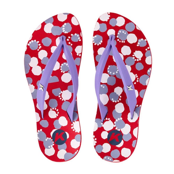 Chinelo Kenner Ibiza Polka - Feminino - Foto 1
