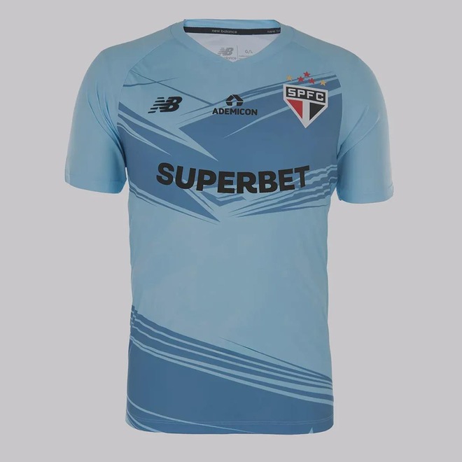 Camisa New Balance São Paulo Goleiro Ii 2025 - Masculina - Foto 1