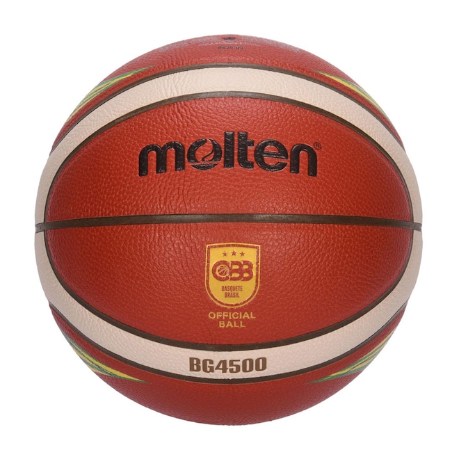 Bola De Basquete Molten Bg4500 Cbb Oficial T7 Basketball Fiba Approved - Foto 1
