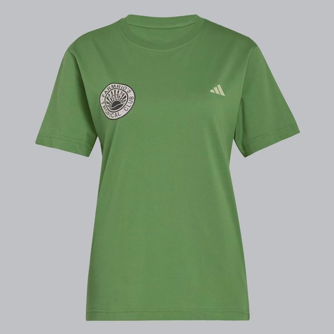 Camiseta Adidas Grafica Farm - Feminina - Foto 1