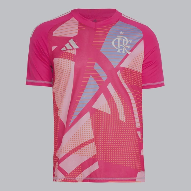 Camisa Adidas Flamengo Goleiro Ii 2025 - Masculina - Foto 1