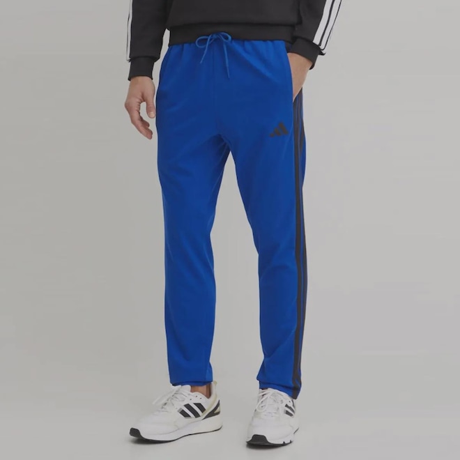 Calça Adidas Single Jersey 3s - Masculina - Foto 1