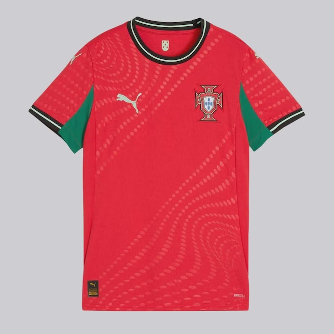 Camisa Portugal I 2025 Puma - Feminina - Foto 1