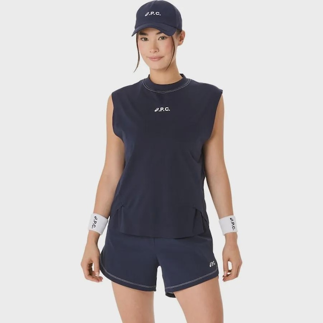 Camiseta Regata Asics Crew - Feminino - Foto 1