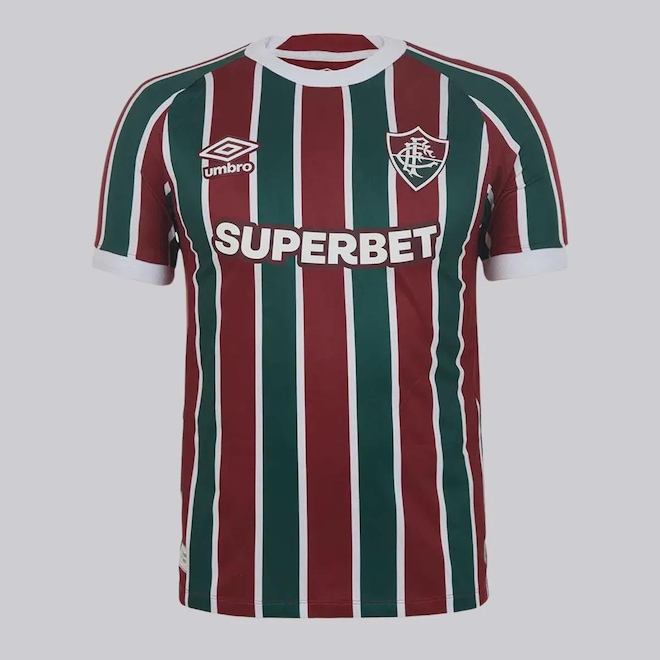 Camisa do Fluminense I 2025 Umbro Jogador - Masculina - Foto 1