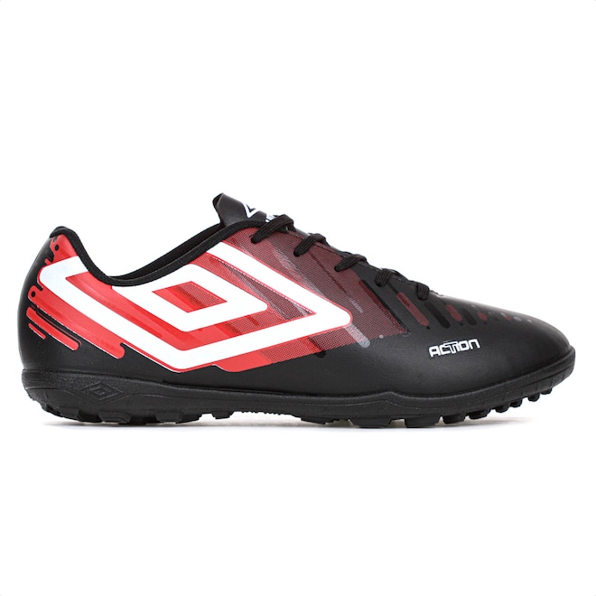 Chuteira Society Umbro Action - Masculina - Foto 1