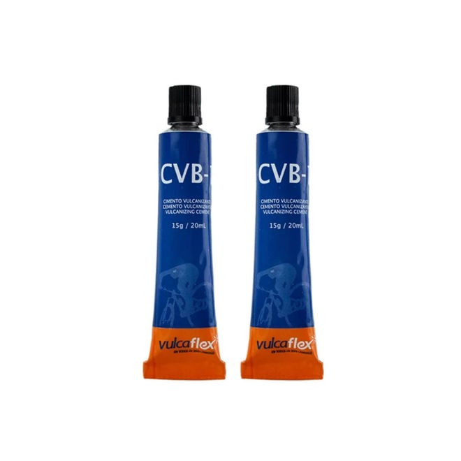 Cola P/ Remendo Reparo Câmara De Ar Bicicleta Moto 15g - 2 Unidades - Foto 1