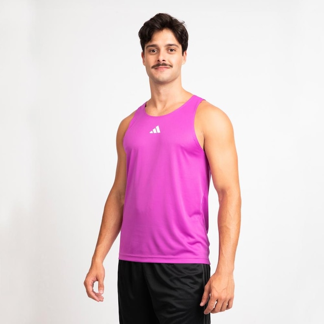Camiseta Regata adidas Tr Basic Tank - Masculina - Foto 1