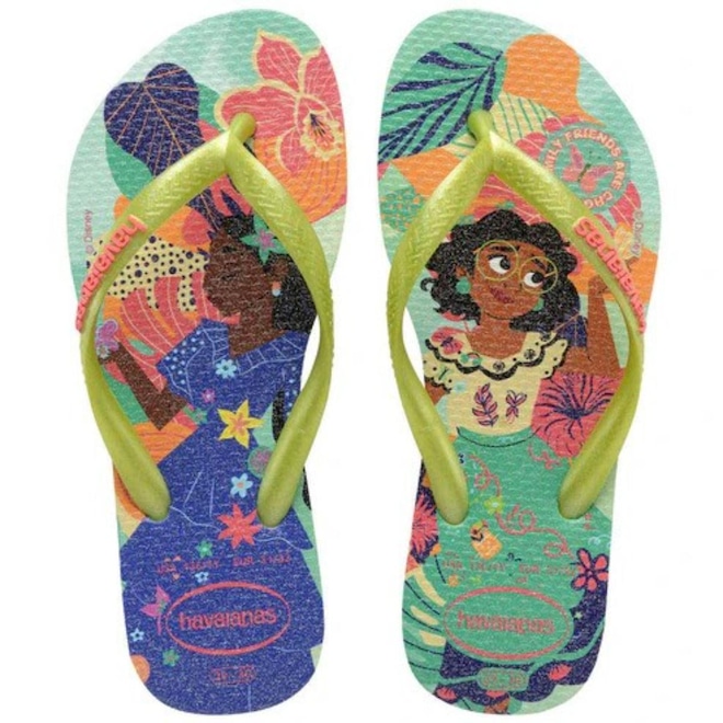 Chinelo Havaianas Slim Princess - Infantil - Foto 1