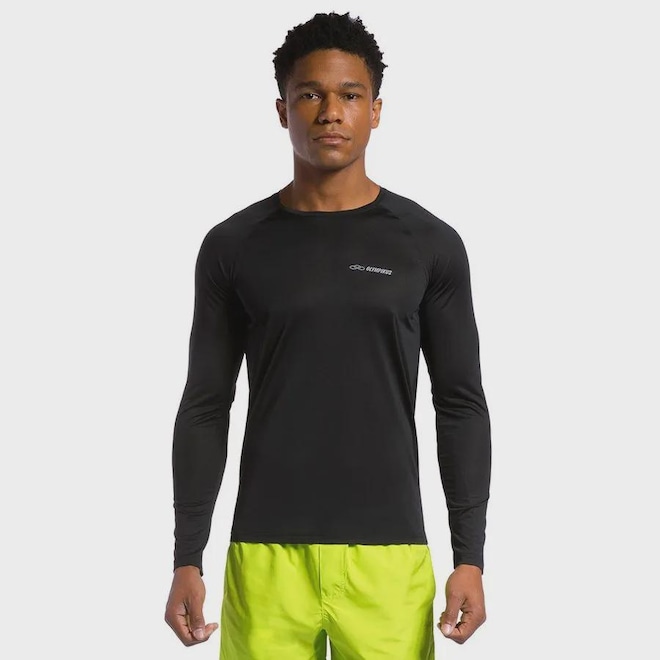 Camiseta Manga Longa Olympikus 2.0 Runner - Masculina - Foto 1