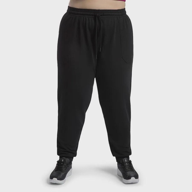 Calça Jogging Olympikus Comfy Plus Size - Feminina - Foto 1