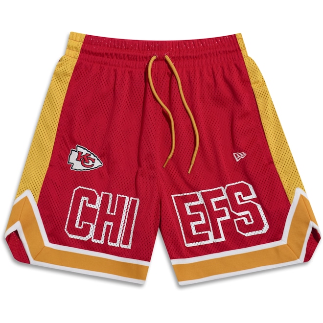 Shorts New Era Kansas City Chiefs NFL Mesh - Masculino - Foto 1