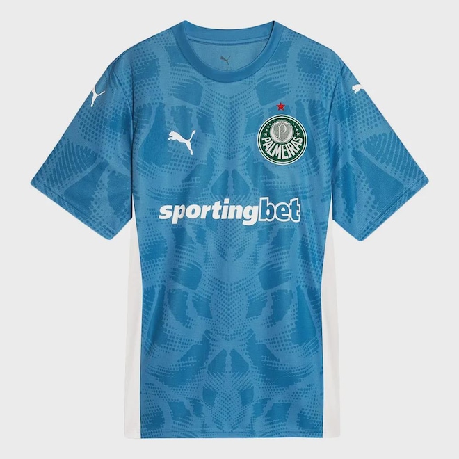 Camisa do Palmeiras de Goleiro Puma I 2025  - Masculina - Foto 1