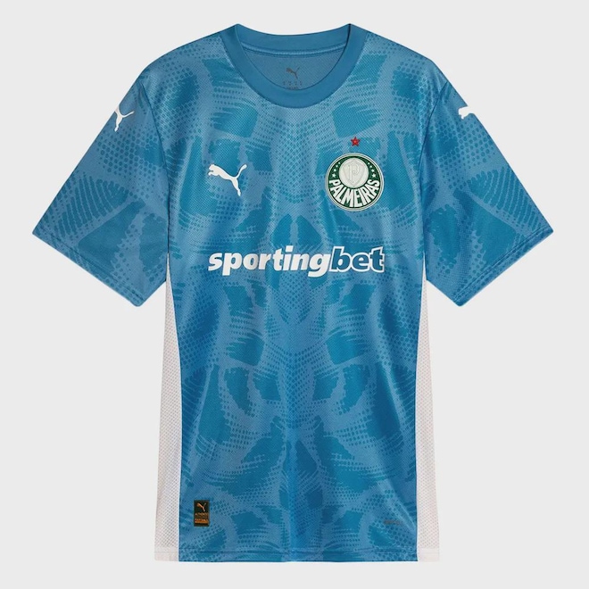 Camisa Do Palmeiras Puma de Goleiro I 2025 Jogador - MASCULINA - Foto 1