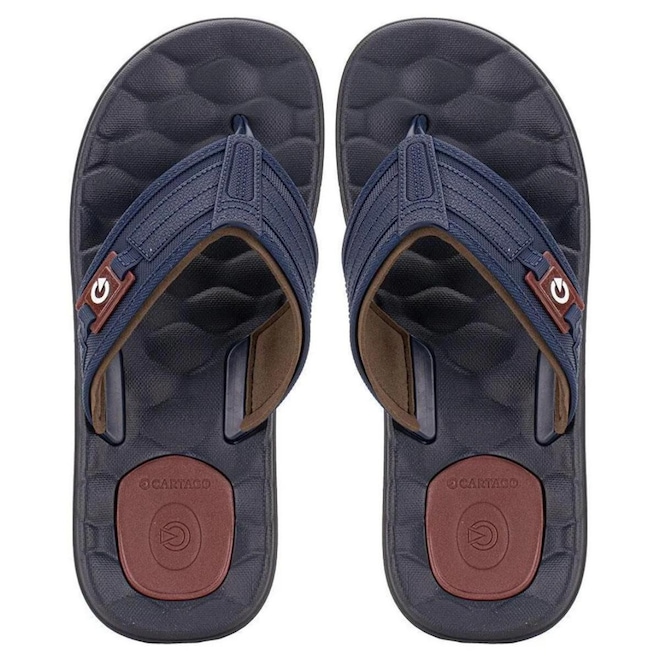 Chinelo Cartago Egeu III - Masculino - Foto 1
